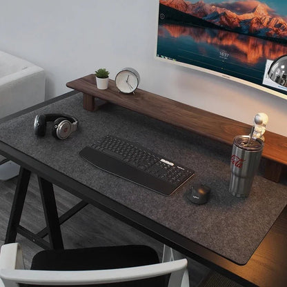 DESKBASE FELT – Tappetino da scrivania in feltro di lana morbido e antiscivolo per gaming e lavoro