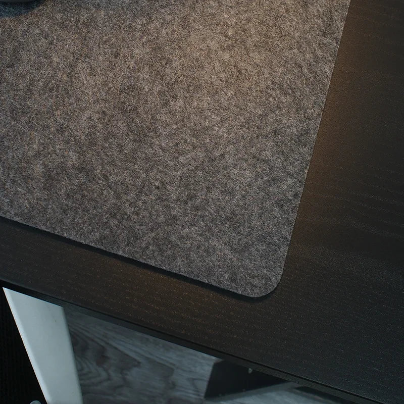 DESKBASE FELT – Tappetino da scrivania in feltro di lana morbido e antiscivolo per gaming e lavoro