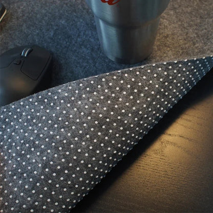 DESKBASE FELT – Tappetino da scrivania in feltro di lana morbido e antiscivolo per gaming e lavoro