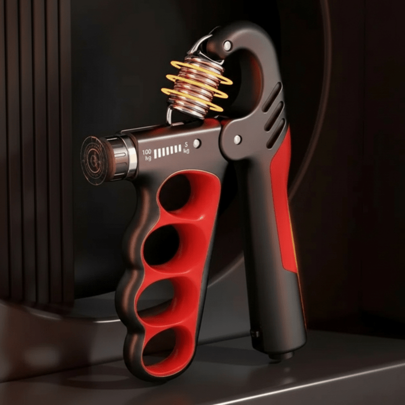 GRIPMETER – Potenziatore regolabile della forza di presa con contatore digitale per l'allenamento quotidiano