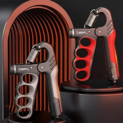 GRIPMETER – Potenziatore regolabile della forza di presa con contatore digitale per l'allenamento quotidiano