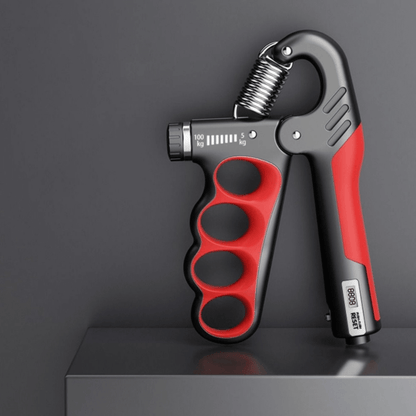 GRIPMETER – Potenziatore regolabile della forza di presa con contatore digitale per l'allenamento quotidiano