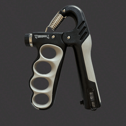 GRIPMETER – Potenziatore regolabile della forza di presa con contatore digitale per l'allenamento quotidiano