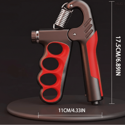 GRIPMETER – Potenziatore regolabile della forza di presa con contatore digitale per l'allenamento quotidiano