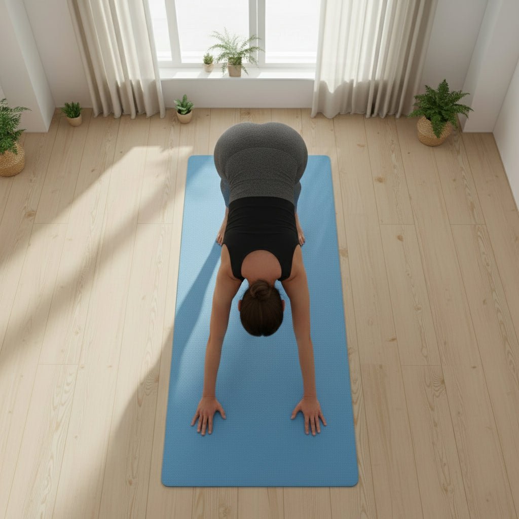 WIDE WONDER – Tappetino antiscivolo per fitness e yoga, extra large, 185 cm