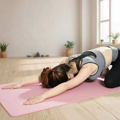 WIDE WONDER – Tappetino antiscivolo per fitness e yoga, extra large, 185 cm