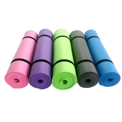 WIDE WONDER – Tappetino antiscivolo per fitness e yoga, extra large, 185 cm