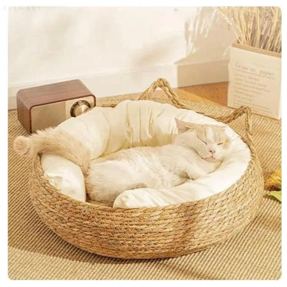 SNOOZIE – Letto per gatto rotondo ultra-morbido per un comfort accogliente