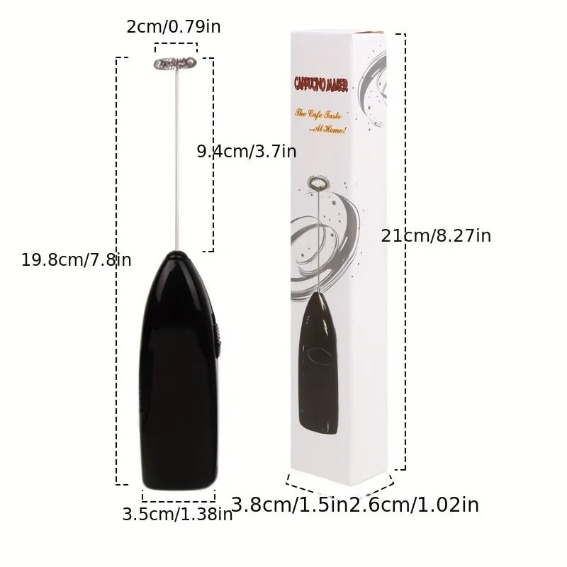 STIR POINT – Mini sbattitore per latte alimentato a batteria per una schiumatura rapida