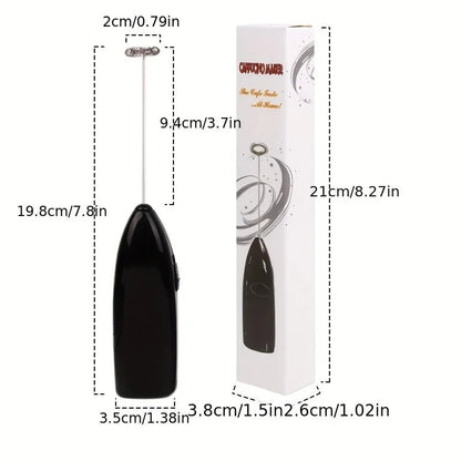 STIR POINT – Mini sbattitore per latte alimentato a batteria per una schiumatura rapida