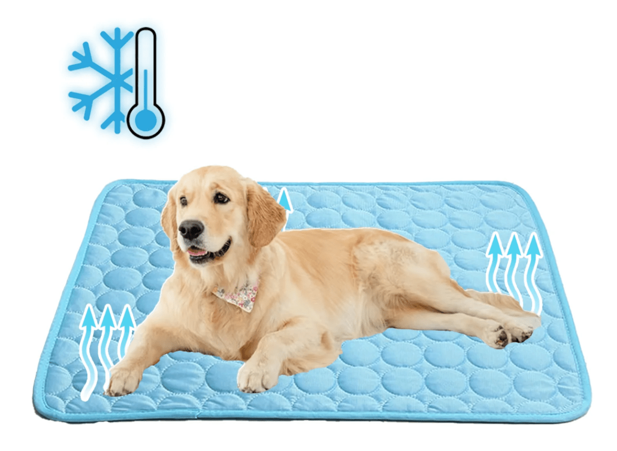 FELLCOMFORT – Tappetino rinfrescante auto-raffreddante per animali domestici nel caldo estivo