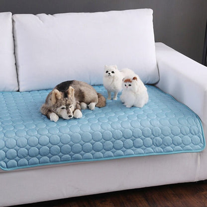 FELLCOMFORT – Tappetino rinfrescante auto-raffreddante per animali domestici nel caldo estivo