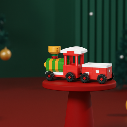 FestiveBlocks | Set di giocattoli da costruzione creativi per il divertimento delle vacanze in famiglia