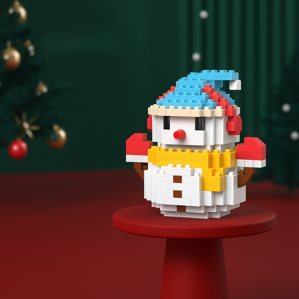 FestiveBlocks | Set di giocattoli da costruzione creativi per il divertimento delle vacanze in famiglia