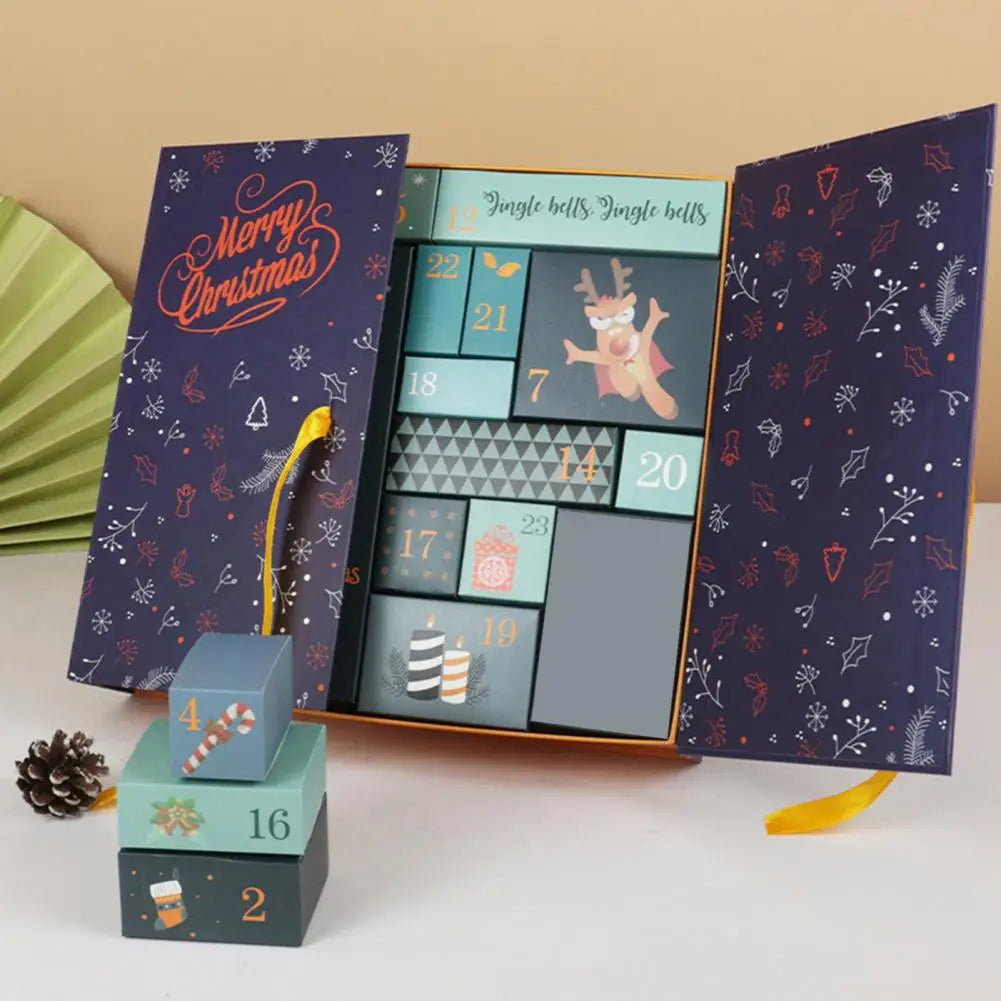 FestiveBox | Kit calendario dell'Avvento fai da te personalizzabile per regali di Natale