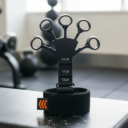 GripForce - allenatore per dita e mano con 6 livelli di resistenza per una maggiore forza di presa e flessibilità