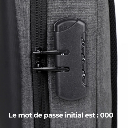 Marsupio SecureLink | Chiusura a Combinazione & Porta USB