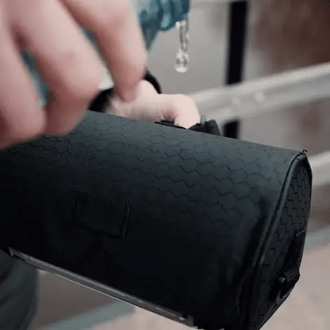 Borsa da Manubrio per Bicicletta con Finestra Touchscreen | Protezione Antispruzzo | Chiusura a Velcro Sicura | RideShield
