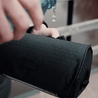 Borsa da Manubrio per Bicicletta con Finestra Touchscreen | Protezione Antispruzzo | Chiusura a Velcro Sicura | RideShield