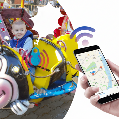 Localizzatore GPS per animali domestici intelligente - Tracciamento della posizione in tempo reale per animali domestici e oggetti