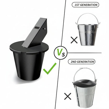 GRILLSEAL – Raccoglitore di unto per griglia chiuso con coperchio sicuro