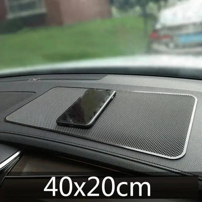 DASHGRIP – Tappetino antiscivolo per cruscotto realizzato in PVC resistente e silicone per telefoni cellulari e chiavi
