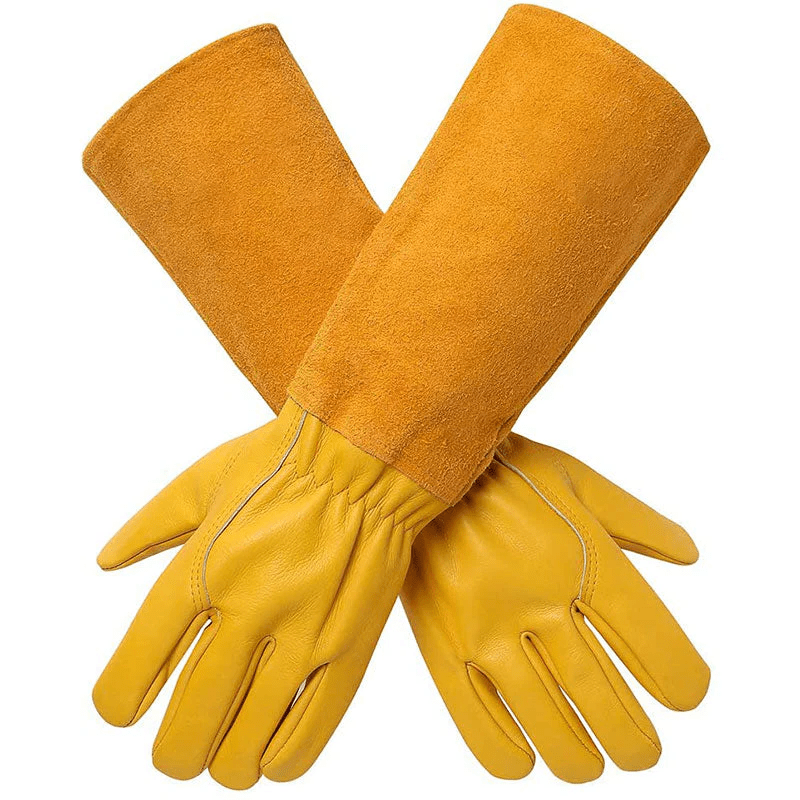 TOUGHLEAF – Guanti da giardinaggio robusti con polsino elastico
