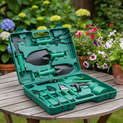 GARDENMASTER - Set completo di attrezzi da giardinaggio per un giardinaggio senza sforzo