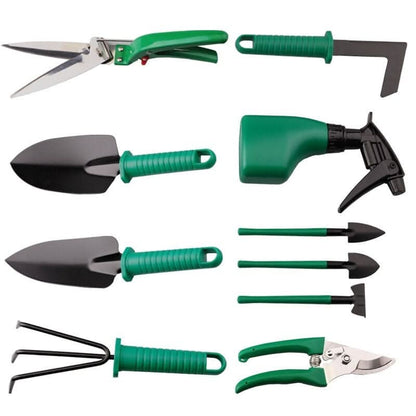 GARDENMASTER - Set completo di attrezzi da giardinaggio per un giardinaggio senza sforzo