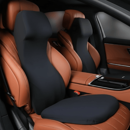 ERGOCARVE – Supporto integrato per collo e lombare dell'auto realizzato in memory foam