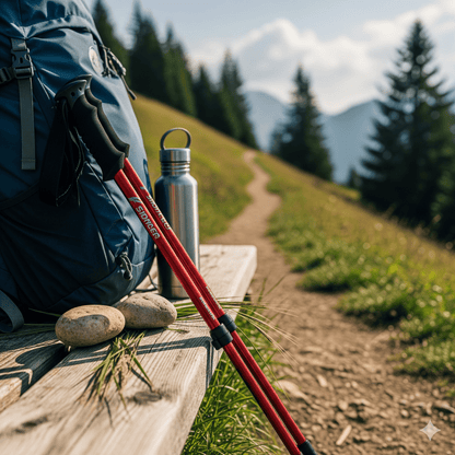 PEAKPATH – Bastoni da trekking regolabili per stabilità e comfort