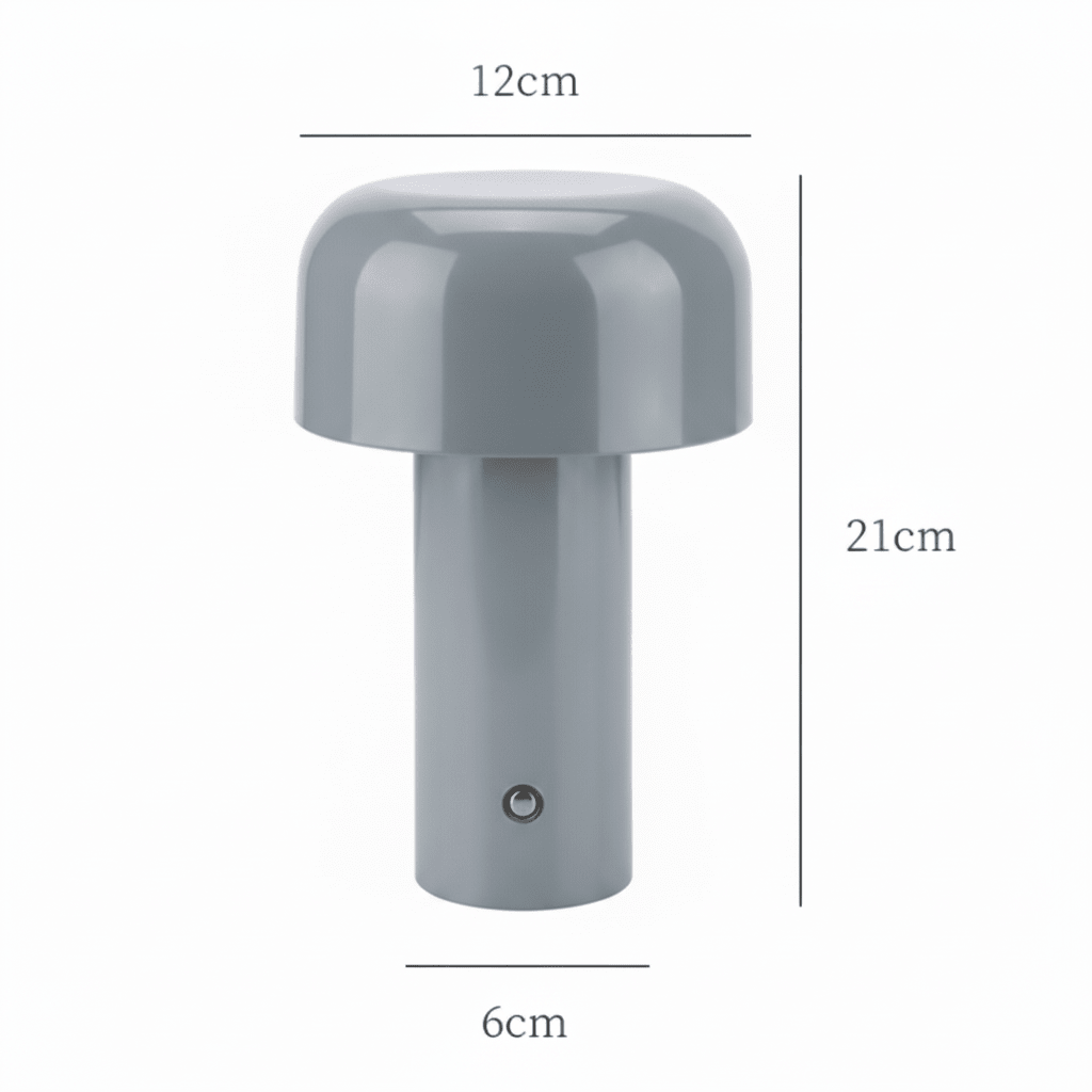 Lampada TouchGlow - Lampada USB portatile da comodino per un'illuminazione elegante del soggiorno