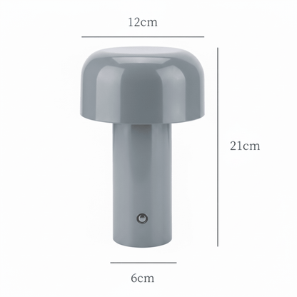 Lampada TouchGlow - Lampada USB portatile da comodino per un'illuminazione elegante del soggiorno