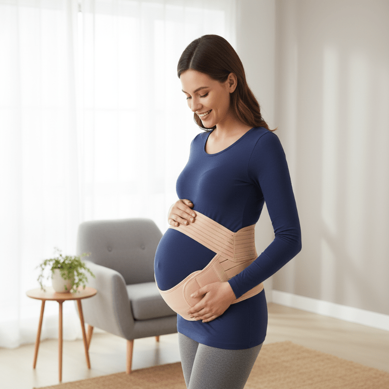 BUMBELLA – Cintura di sostegno in gravidanza 3-in-1 per comfort e stabilità, regolabile e traspirante
