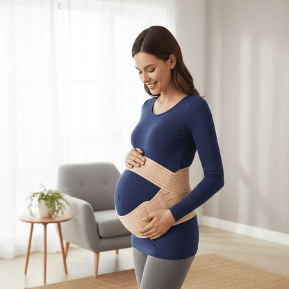 BUMBELLA – Cintura di sostegno in gravidanza 3-in-1 per comfort e stabilità, regolabile e traspirante