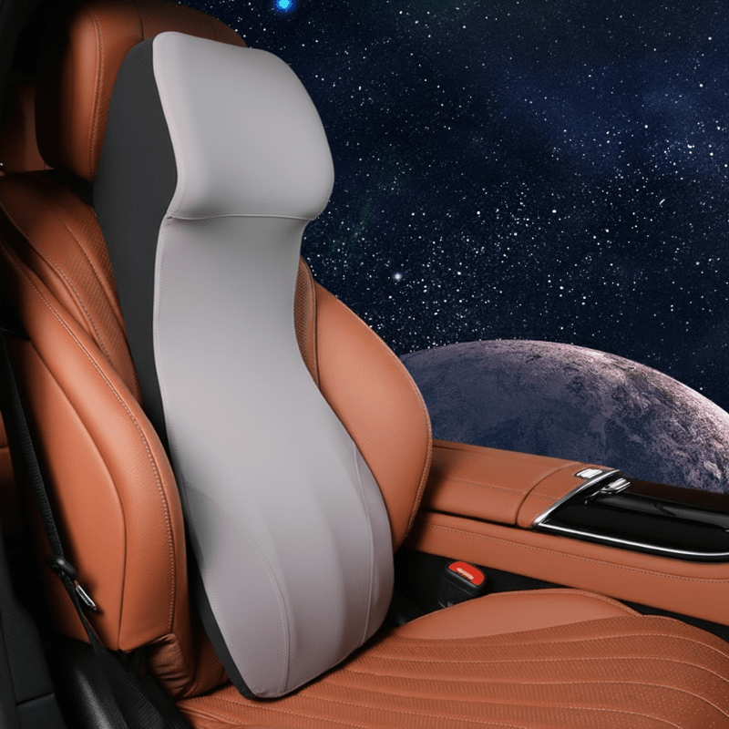 ERGOCARVE – Supporto integrato per collo e lombare dell'auto realizzato in memory foam