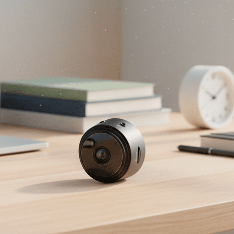 MINICAM 1080P - Telecamera di sicurezza compatta con visione notturna e controllo tramite app
