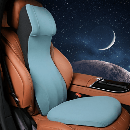ERGOCARVE – Supporto integrato per collo e lombare dell'auto realizzato in memory foam