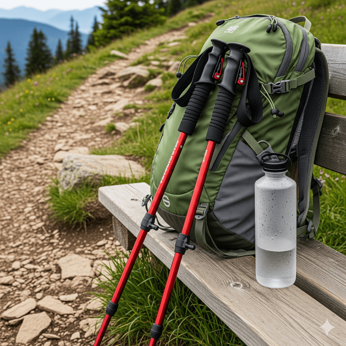 PEAKPATH – Bastoni da trekking regolabili per stabilità e comfort