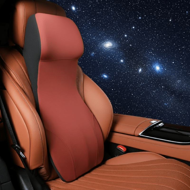 ERGOCARVE – Supporto integrato per collo e lombare dell'auto realizzato in memory foam