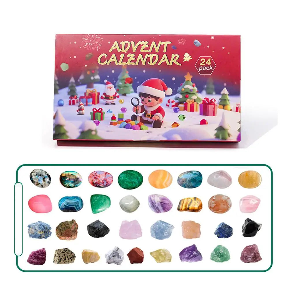 GemstoneDiscovery | Calendario dell'Avvento educativo e coinvolgente per bambini con attività divertenti