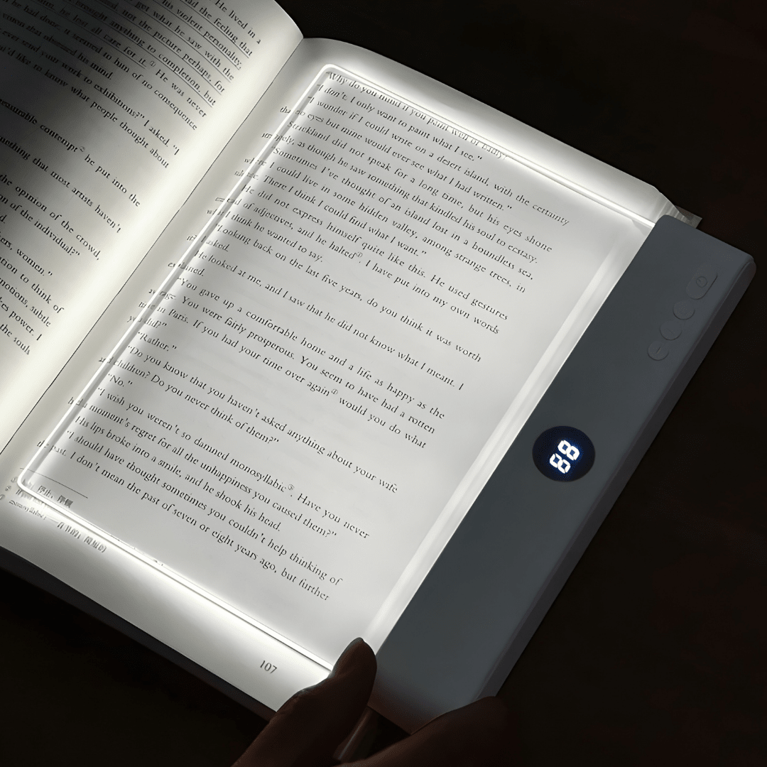 VIVOLUX - Lampada da lettura a LED con luce dimmerabile e funzione di spegnimento automatico