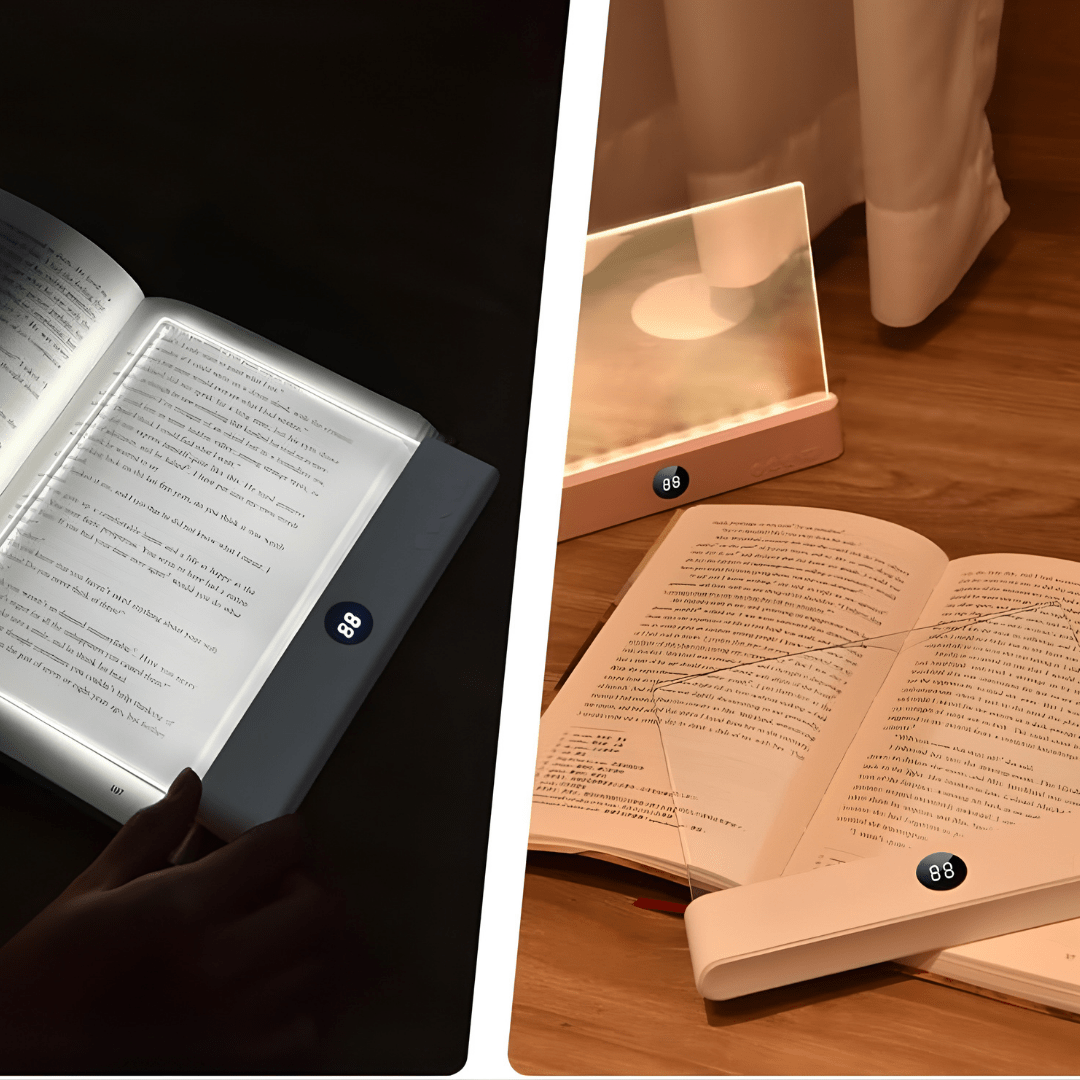 VIVOLUX - Lampada da lettura a LED con luce dimmerabile e funzione di spegnimento automatico