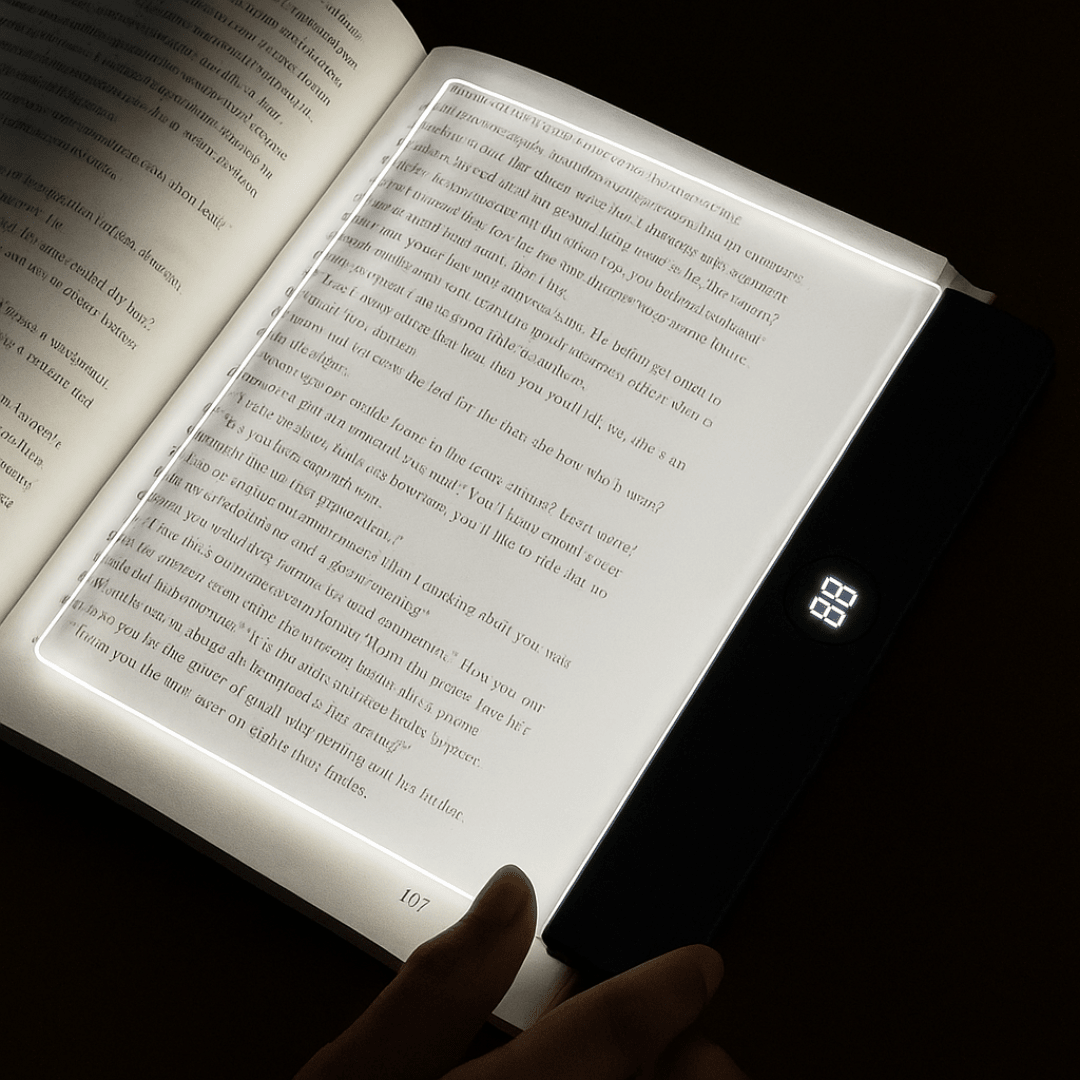 VIVOLUX - Lampada da lettura a LED con luce dimmerabile e funzione di spegnimento automatico