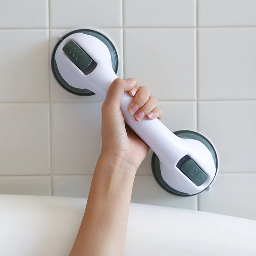 Barra di sostegno con ventosa per la sicurezza nel bagno