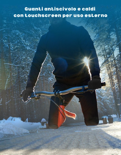 Guanti da ciclismo termici e impermeabili