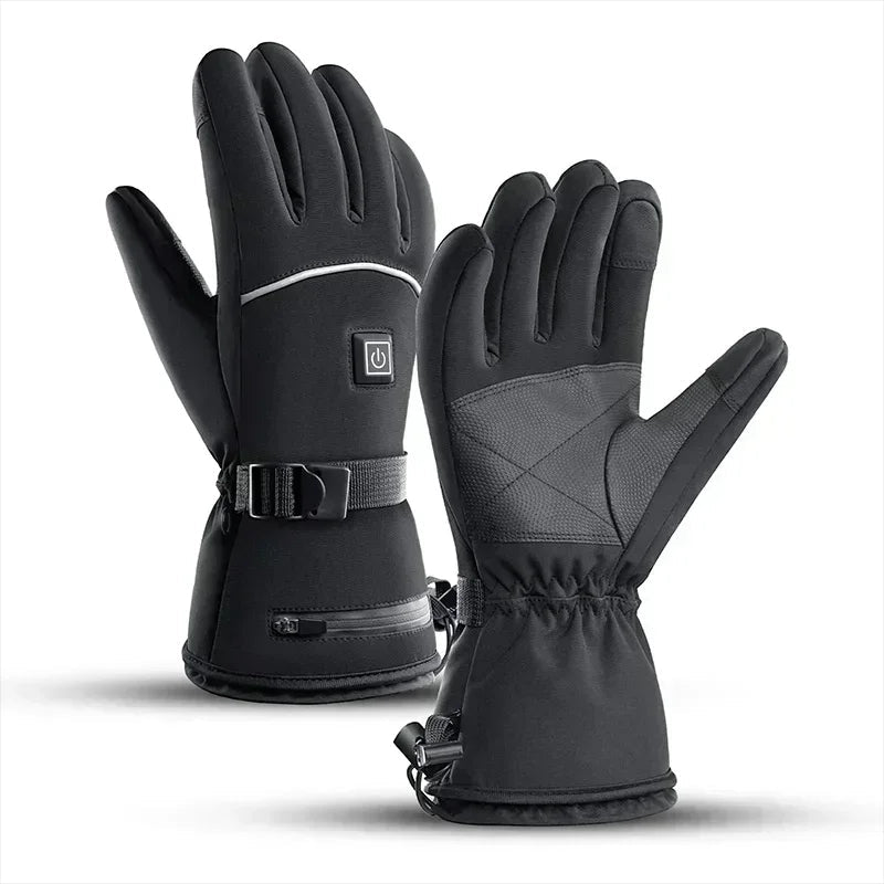 Guanti da moto riscaldati: abbigliamento invernale impermeabile con batteria ricaricabile, funzione touchscreen e protezione termica superiore