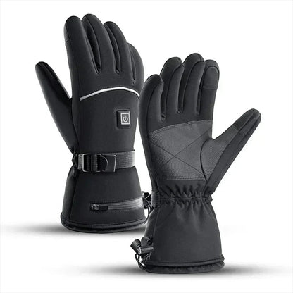 Guanti da moto riscaldati: abbigliamento invernale impermeabile con batteria ricaricabile, funzione touchscreen e protezione termica superiore