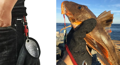 Guanti da pesca antiforatura – Guanti da pescatore con rilascio magnetico, design antiscivolo e protettivo