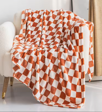 COZYCHECK – Coperta in flanella e pile | Morbida, calda e utilizzabile tutto l'anno